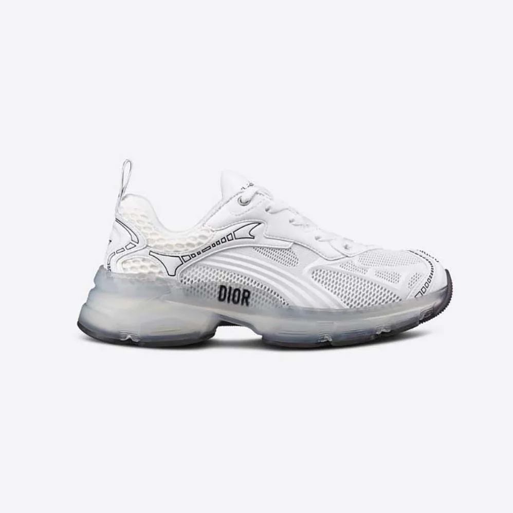 Dior Vibe Sneaker White Technical Fabric Mesh and Rubber for Women Dior Vibe Sneaker White Technical Fabric Mesh and Rubber for Women