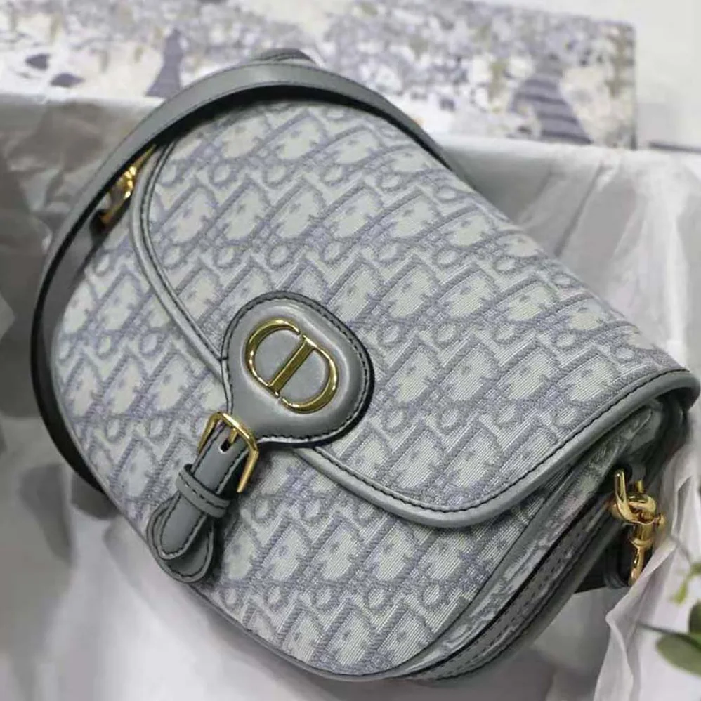 Dior Medium Dior Bobby Bag Gray Dior Oblique Jacquard for Women Dior Medium Dior Bobby Bag Gray Dior Oblique Jacquard for Women