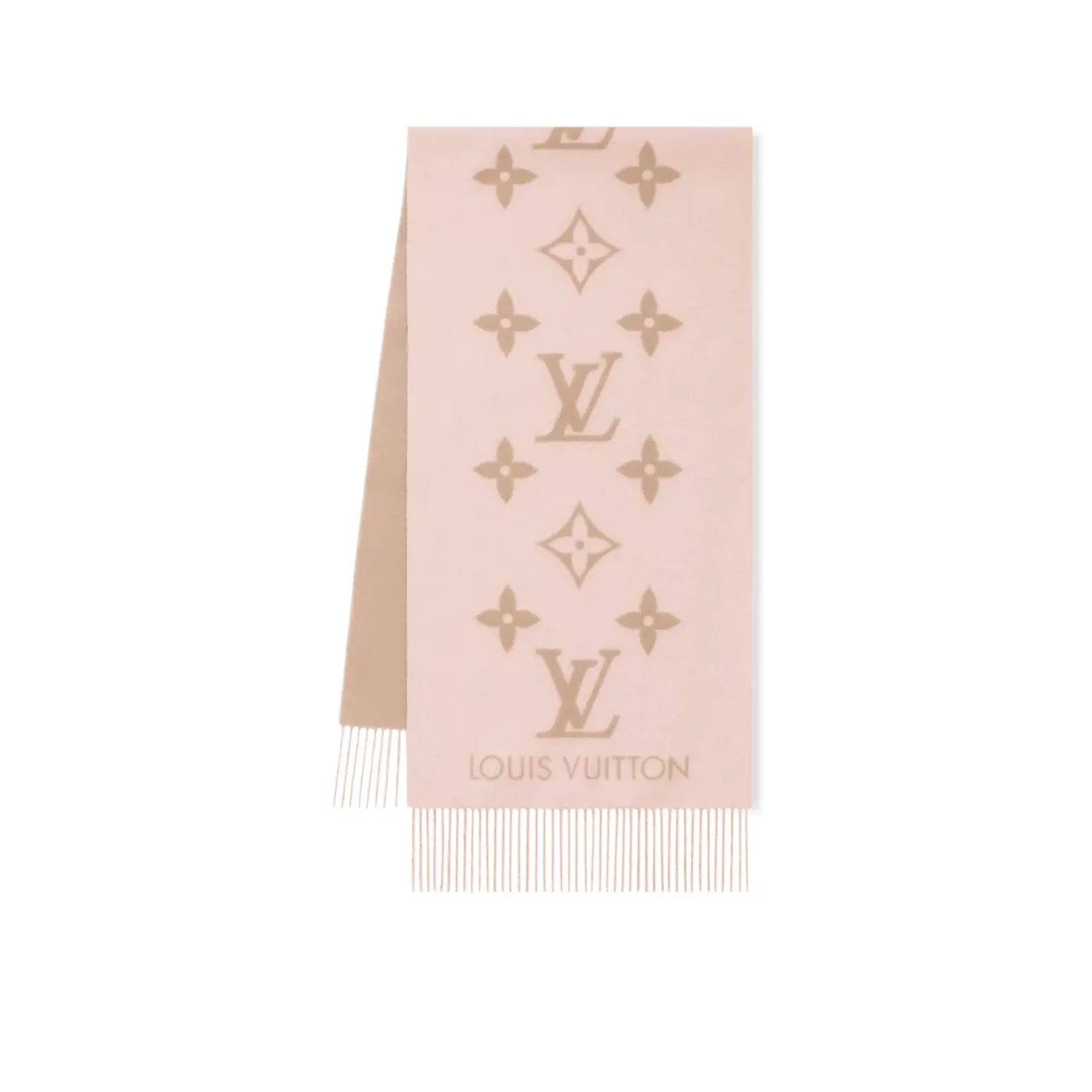 Louis Vuitton Reykjavik Scarf Beige Rose /