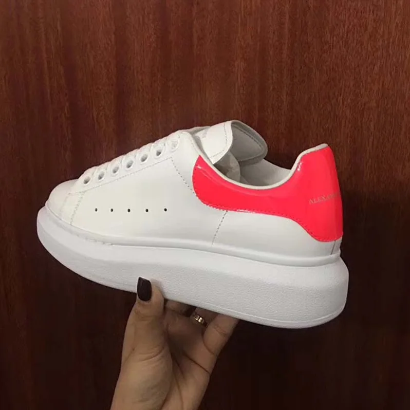 Alexander McQueen Oversized Sneaker Shoes for Women in Rose Alexander McQueen Oversized Sneaker Shoes for Women in Rose