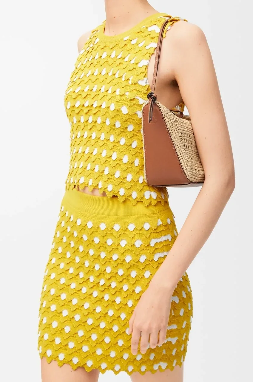 Loewe Mini Hammock Hobo Raffia Natural / - A538G13X09 Loewe Mini Hammock Hobo Raffia Natural / - A538G13X09