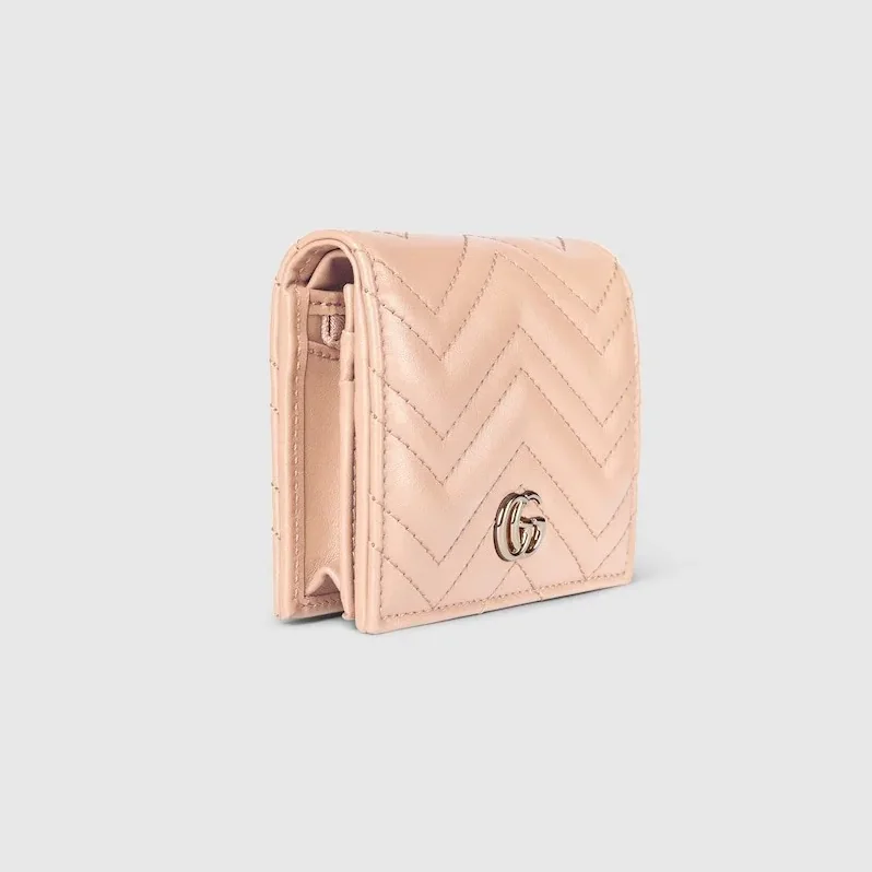 Gucci Marmont Small Wallet Pale Pink / Gucci Marmont Small Wallet Pale Pink /
