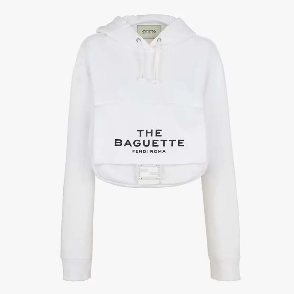 Fendi White Jersey Fendi by Marc Jacobs Sweatshirt for Women