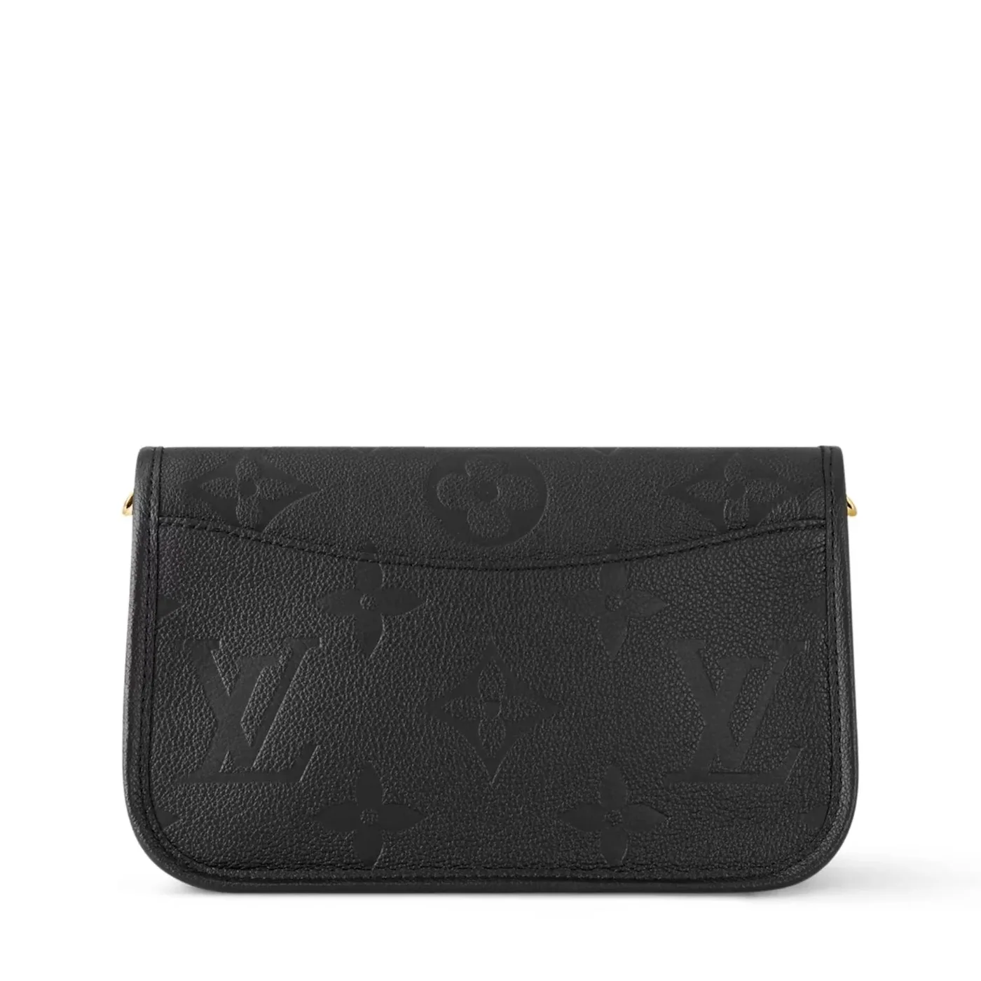 Louis Vuitton Diane Satchel Crossbody Bag in Black Gold Hardware Louis Vuitton Diane Satchel Crossbody Bag in Black Gold Hardware