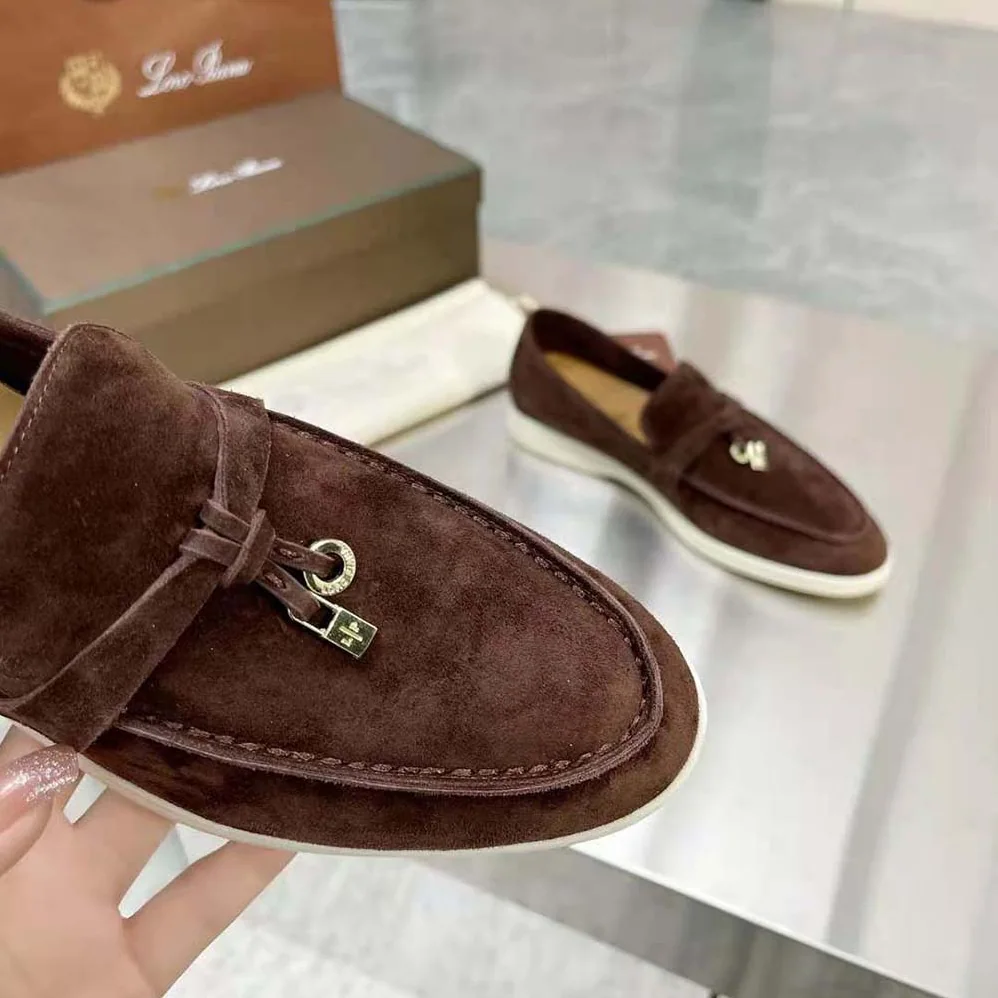 Loro Piana Summer Charms Walk Loafers for Unisex in Brown Loro Piana Summer Charms Walk Loafers for Unisex in Brown