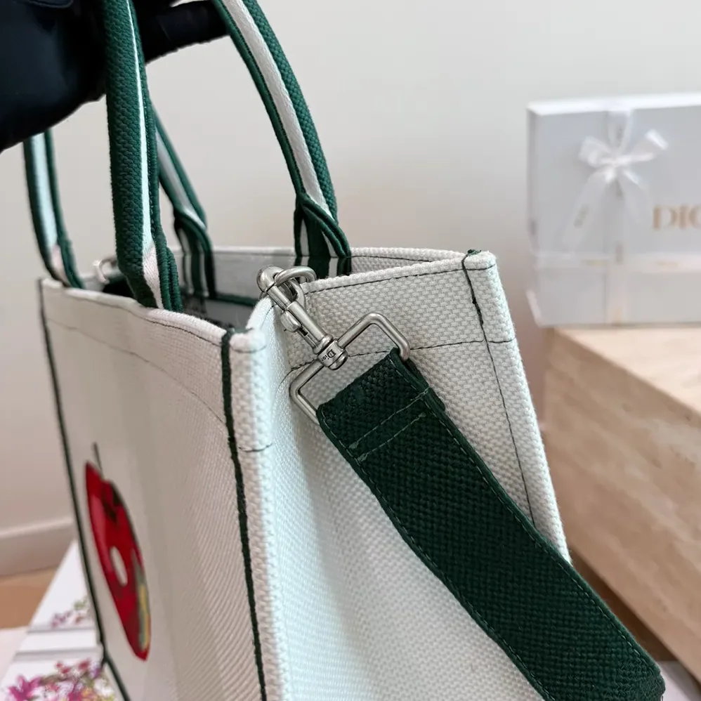 Dior Medium Dior Book Tote with Strap Multicolor Book Cover Embroidery for Women Dior Medium Dior Book Tote with Strap Multicolor Book Cover Embroidery for Women