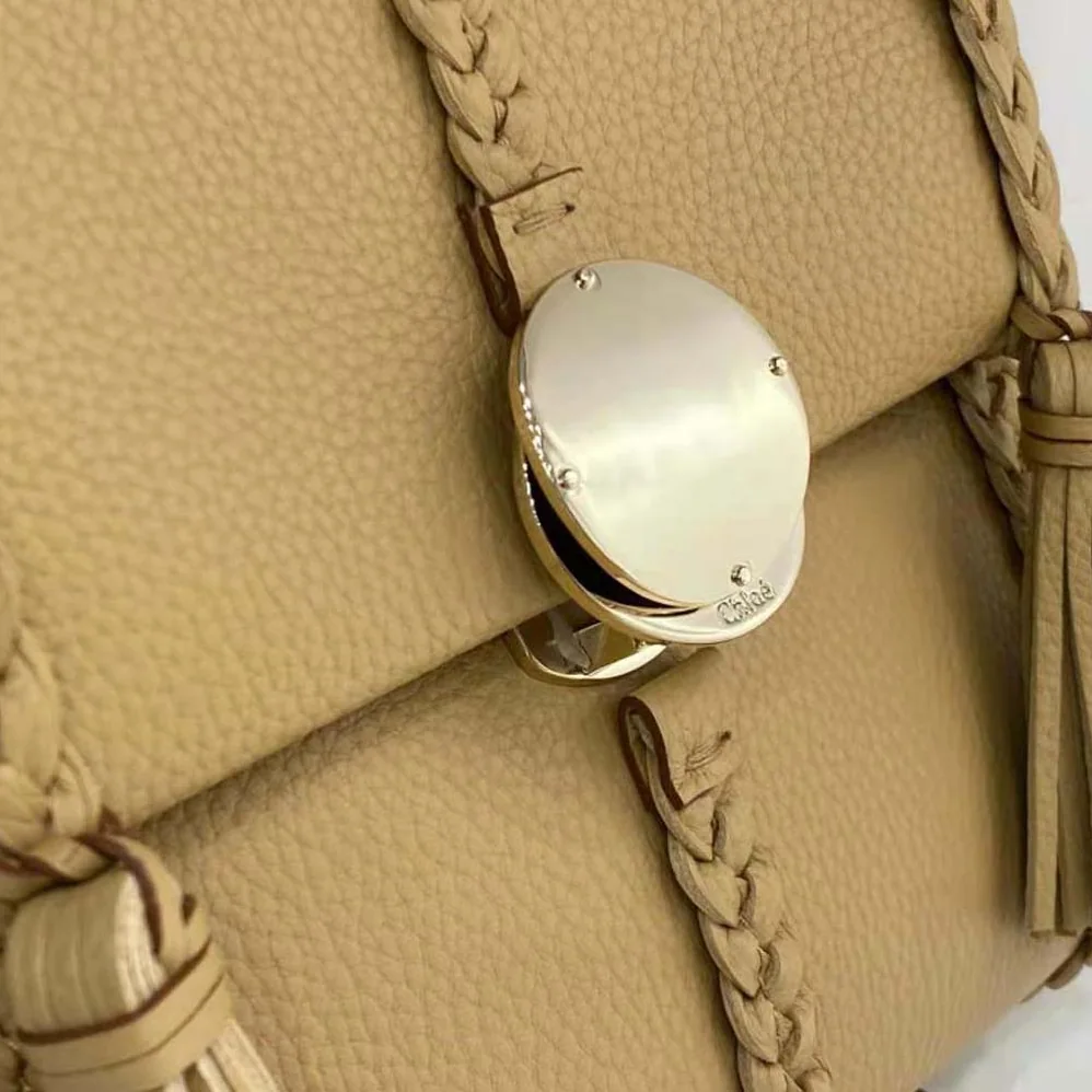 Chloe Penelope Small Soft Shoulder Bag for Women in Sandy Chloe Penelope Small Soft Shoulder Bag for Women in Sandy