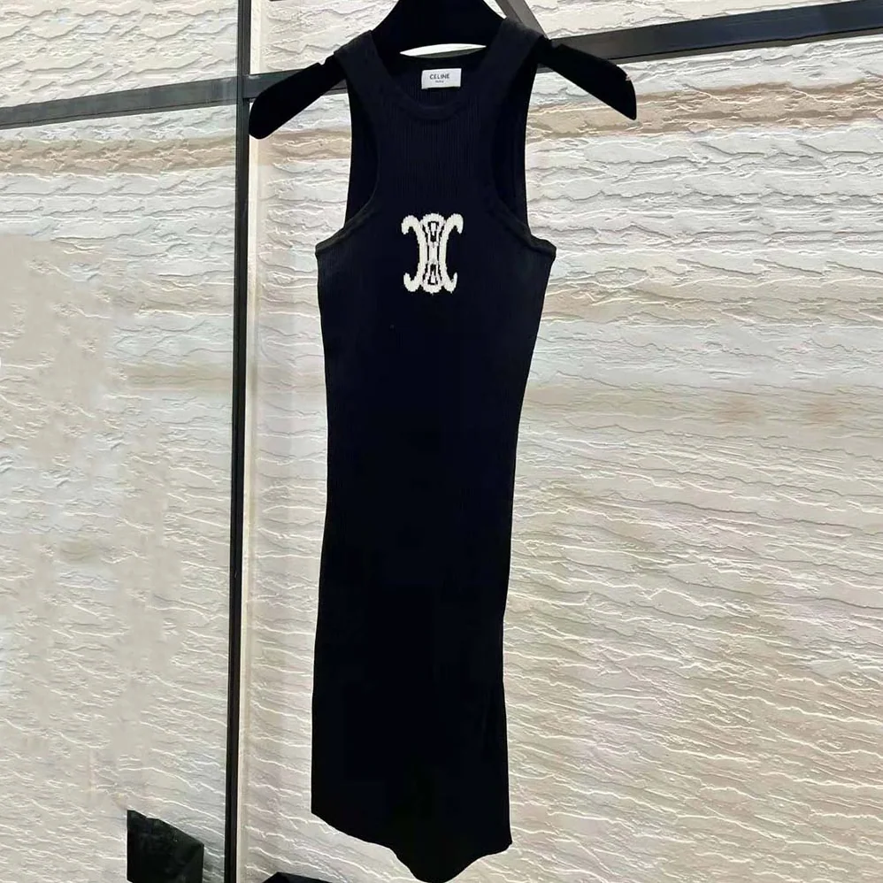 Celine Silk Athletic Dress with Underwire for Women in Black Celine Silk Athletic Dress with Underwire for Women in Black