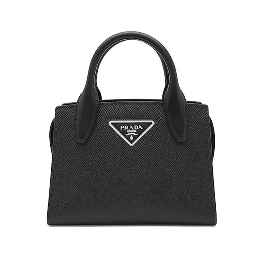 Prada Saffiano leather Prada Kristen Handbag for Women in Black