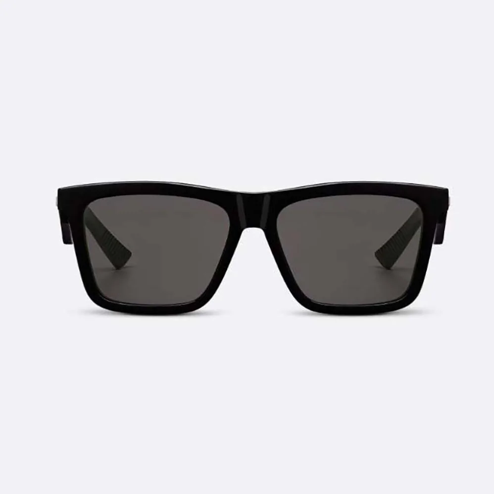 Dior DiorB27 S1I Black Rectangular Sunglasses for Men Dior DiorB27 S1I Black Rectangular Sunglasses for Men