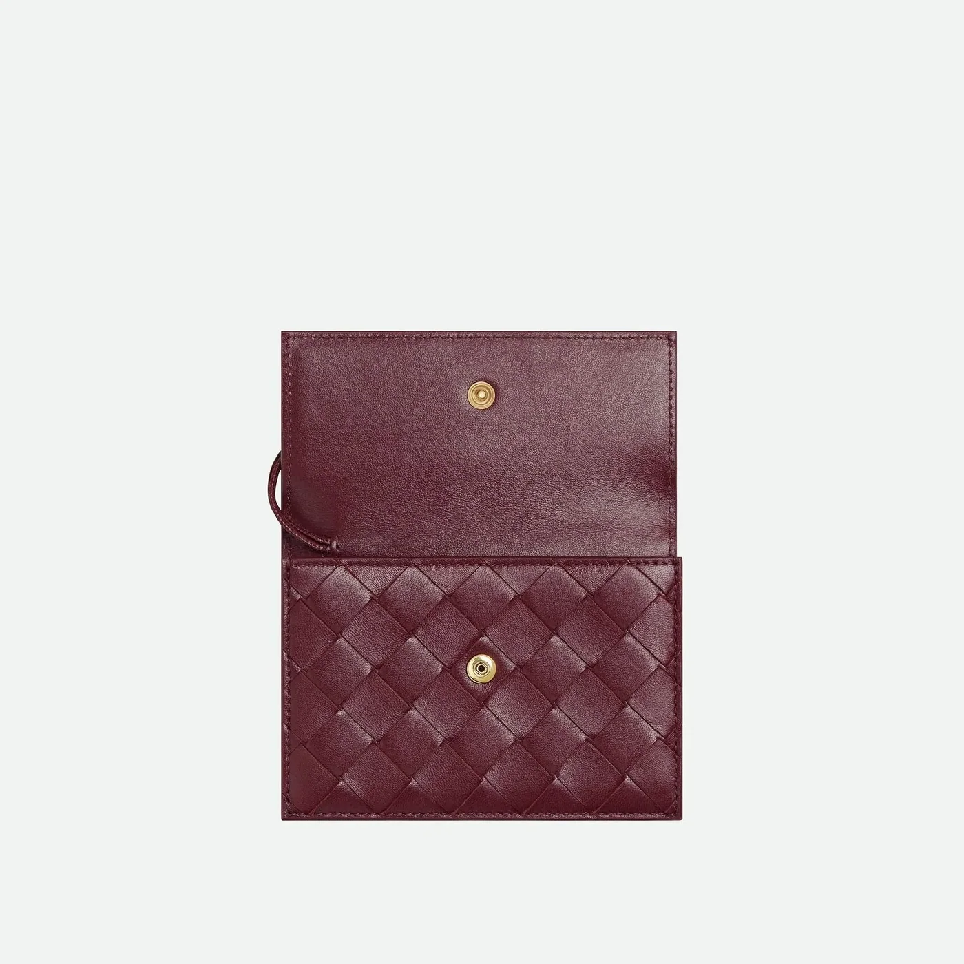 Bottega Veneta Andiamo Zipped Card Case Barolo / Bottega Veneta Andiamo Zipped Card Case Barolo /