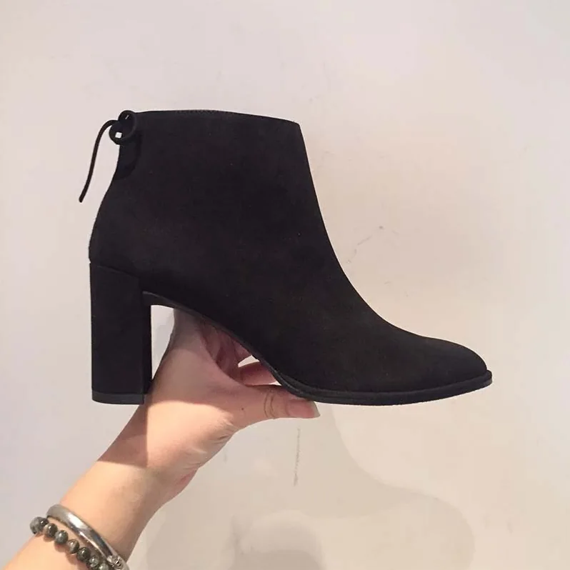 Stuart Weitzman Shoes The Lofty Bootie 80mm Heel for Women in Black