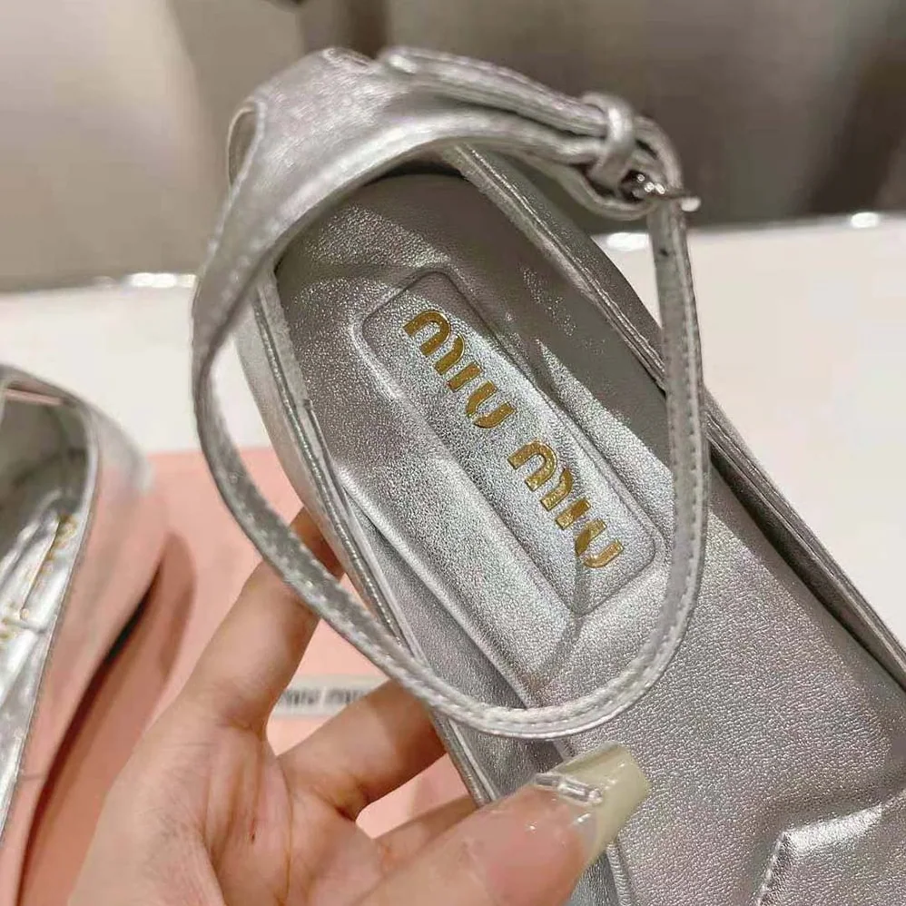 Miu Miu Mordoré Nappa Leather and Grosgrain Pumps for Women