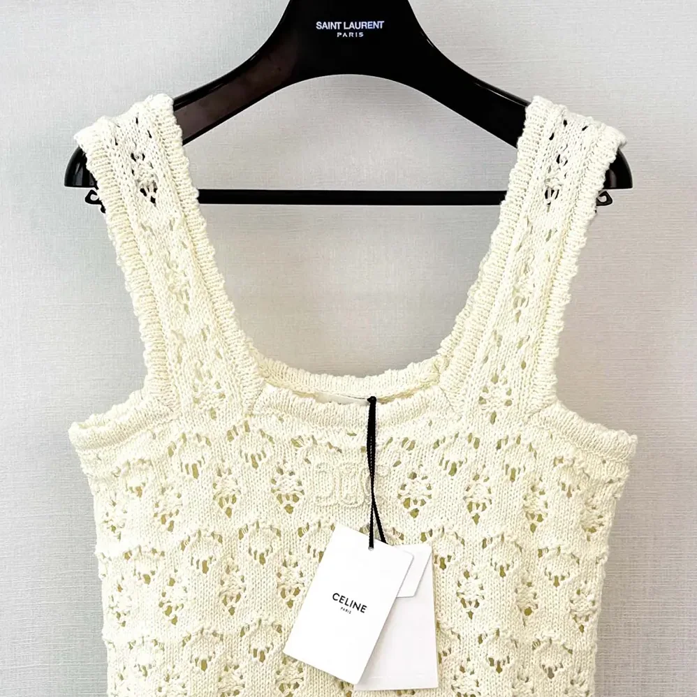 Celine Top in Cotton Pointelle for Women