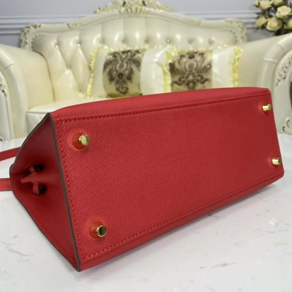 Hermes Kelly Bag 28 Epsom Leather for Women in Red