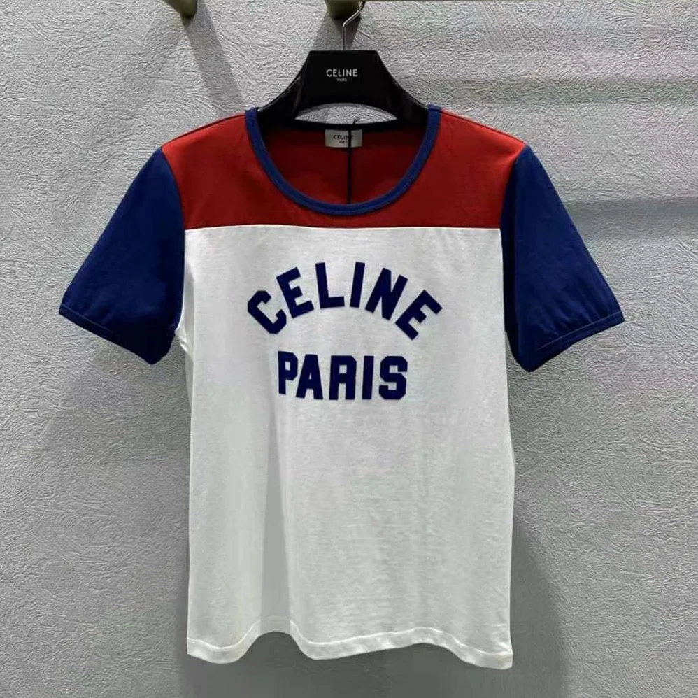 Celine Paris 70's T for Men in shirt in Cotton Jersey Celine Paris 70's T for Men in shirt in Cotton Jersey