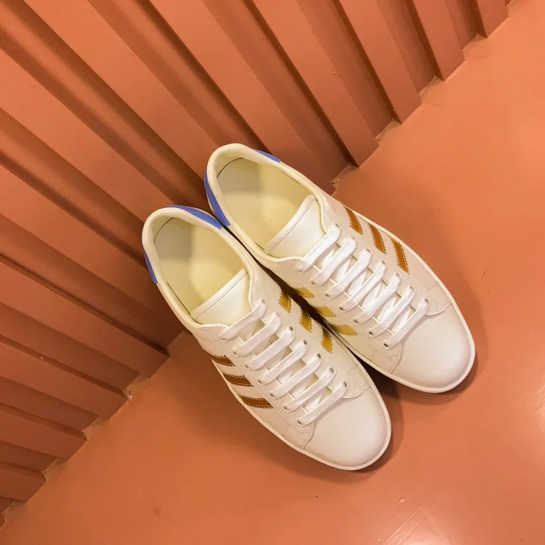 Gucci x Adidas Sneaker White Blue for Men Gucci x Adidas Sneaker White Blue for Men