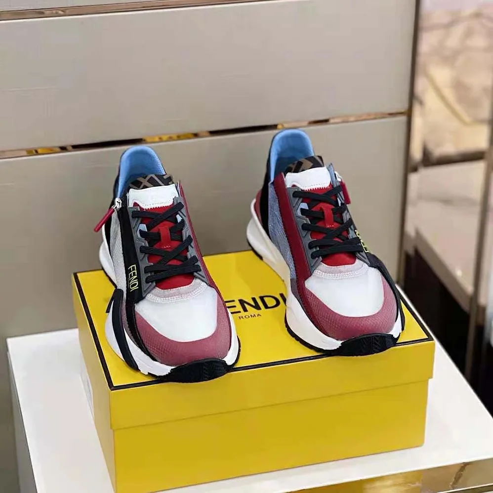 Fendi Flow Multicolor Nylon Low for Unisex in Tops