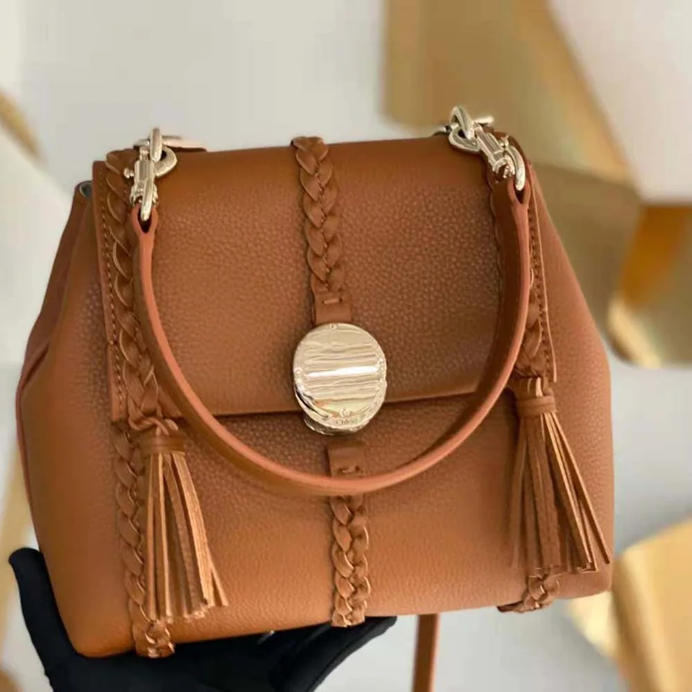 Chloe Penelope Small Soft Shoulder Bag for Women in Brown Chloe Penelope Small Soft Shoulder Bag for Women in Brown