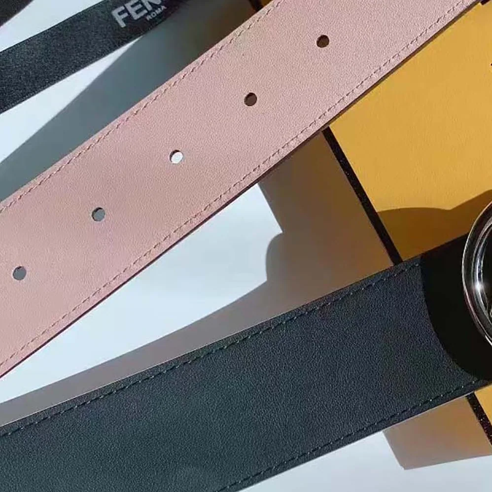 Fendi F is Fendi Belt Multicolor Leather Reversible for Women Fendi F is Fendi Belt Multicolor Leather Reversible for Women