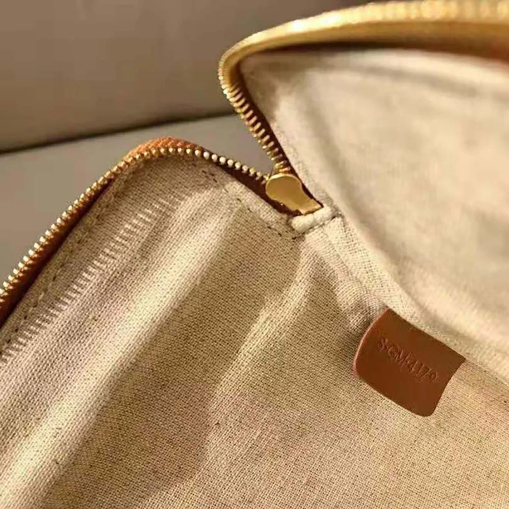 Celine Small Pouch in Textile with Triomphe Embroidery for Women