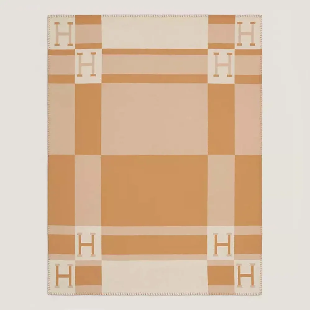 Hermes Avalon Bayadere Blanket for Unisex Hermes Avalon Bayadere Blanket for Unisex
