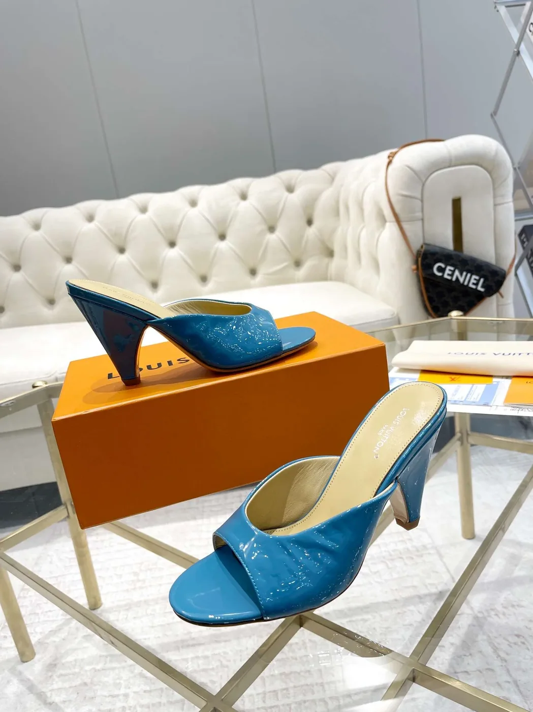 Louis Vuitton Super Mule Blue Louis Vuitton Super Mule Blue
