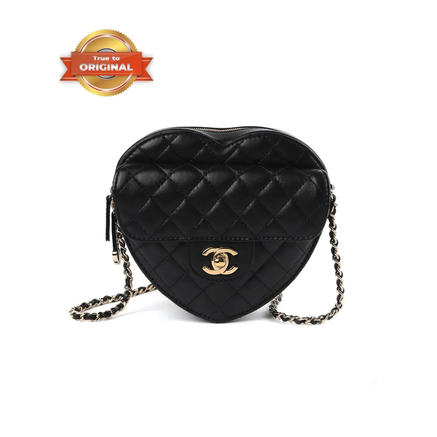 Chanel Mini Heart Bag Black /