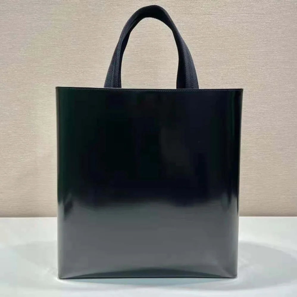 Prada Brushed Leather Tote with Water Bottle for Men Prada Brushed Leather Tote with Water Bottle for Men