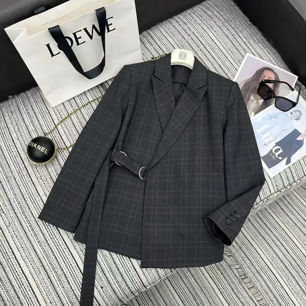 Loewe Draped Jacket in Wool for Women