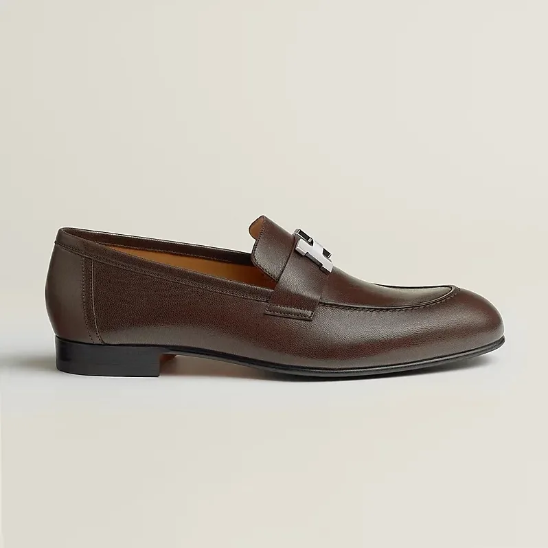 Hermes Paris Loafers Brown Hermes Paris Loafers Brown