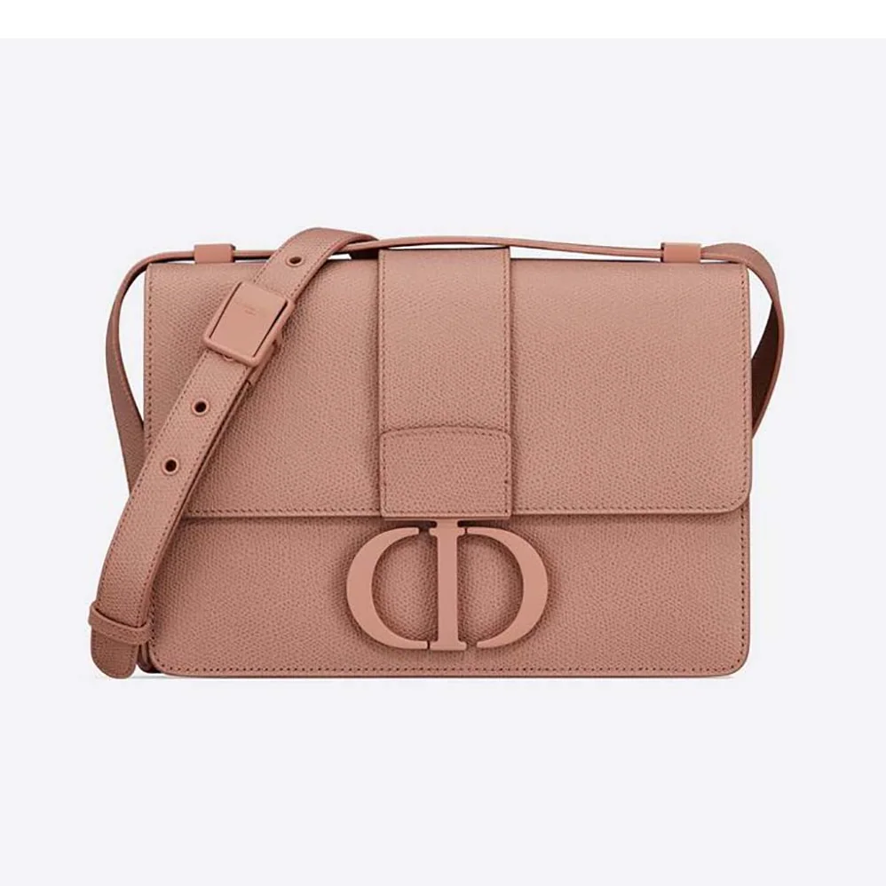 Dior 30 Montaigne Bag Ultramatte Grained Calfskin for Women in Pink Dior 30 Montaigne Bag Ultramatte Grained Calfskin for Women in Pink