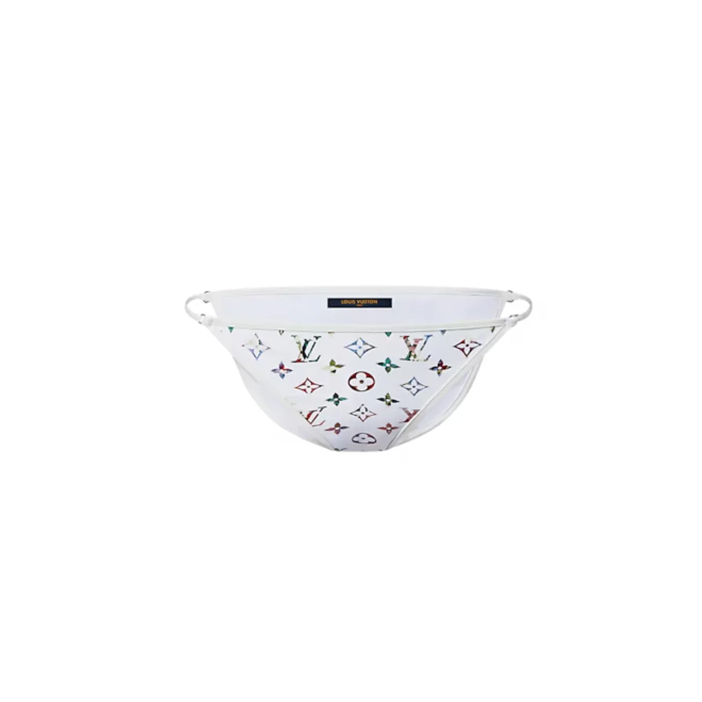 Louis Vuitton Vintage Floral Monogram Bikini White 1AALTX Louis Vuitton Vintage Floral Monogram Bikini White 1AALTX