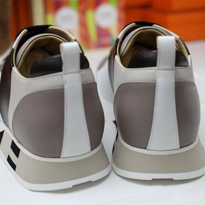 Hermes Rebus Sneaker Shoes White for Men Hermes Rebus Sneaker Shoes White for Men