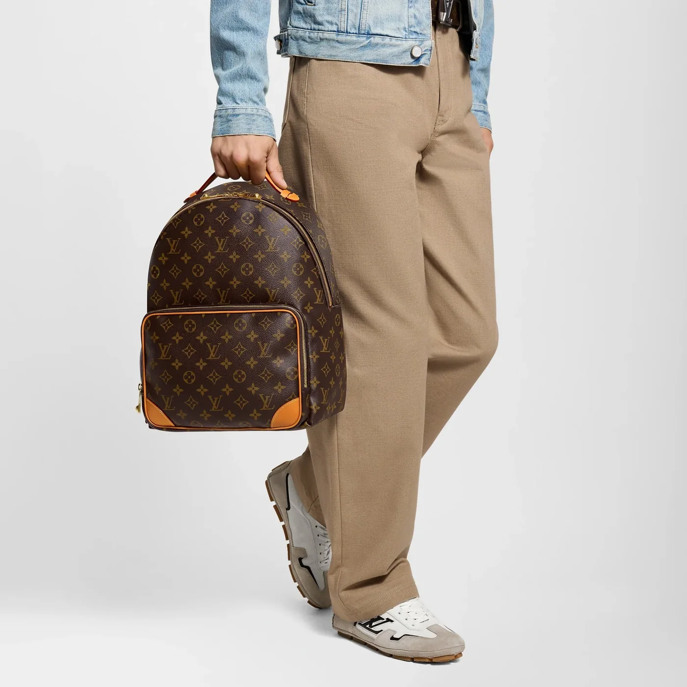 Louis Vuitton Discovery Cargo Backpack in Monogram Gold Hardware