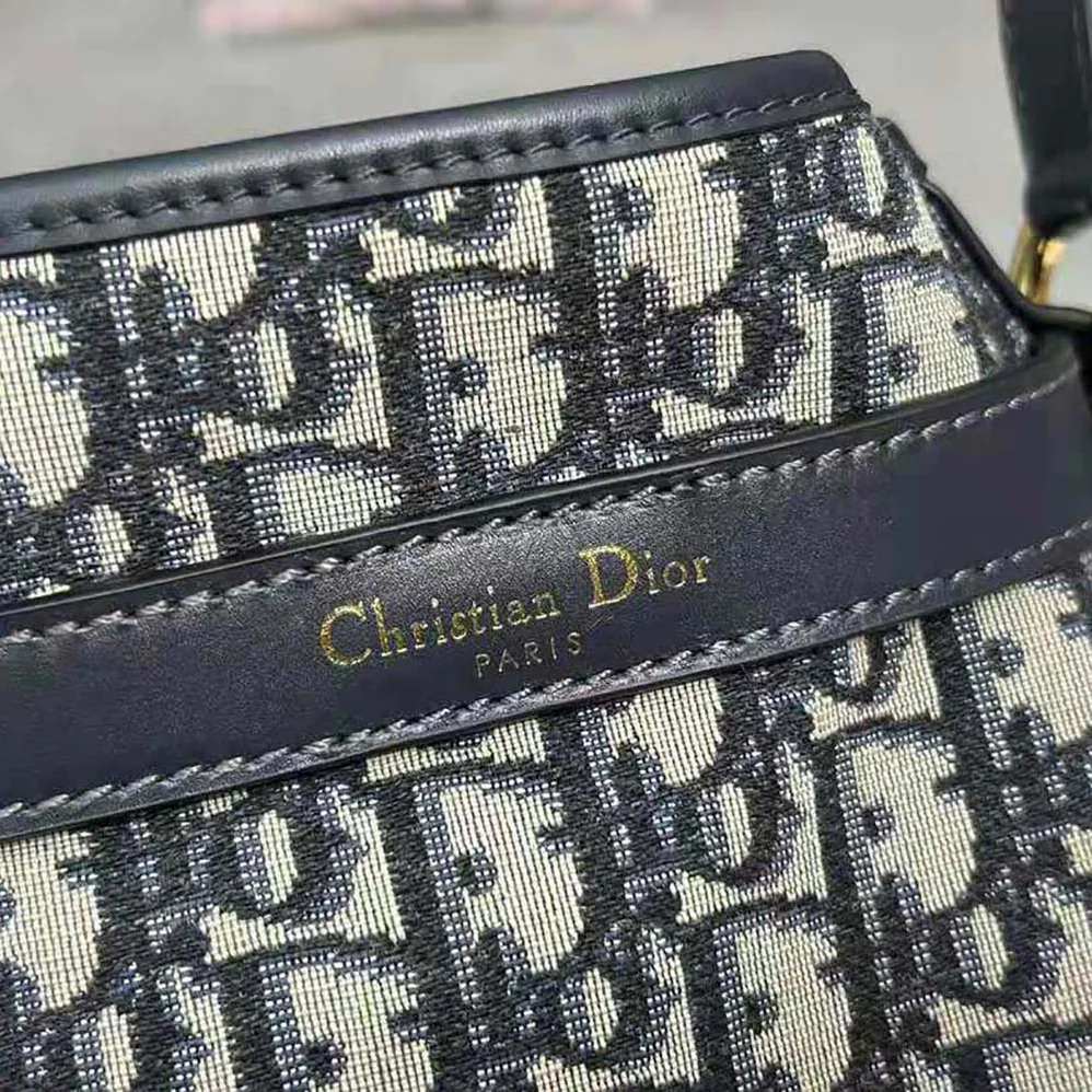 Dior Medium C'est Dior Bag Blue Dior Oblique Jacquard for Women