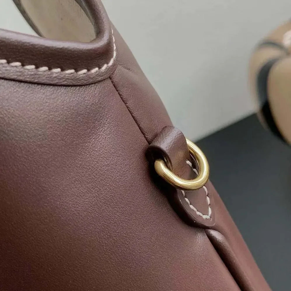 Miu Miu IVY Leather Bag-Chocolate 5BG231_2CRW_F0NBL_V_MLN for Women