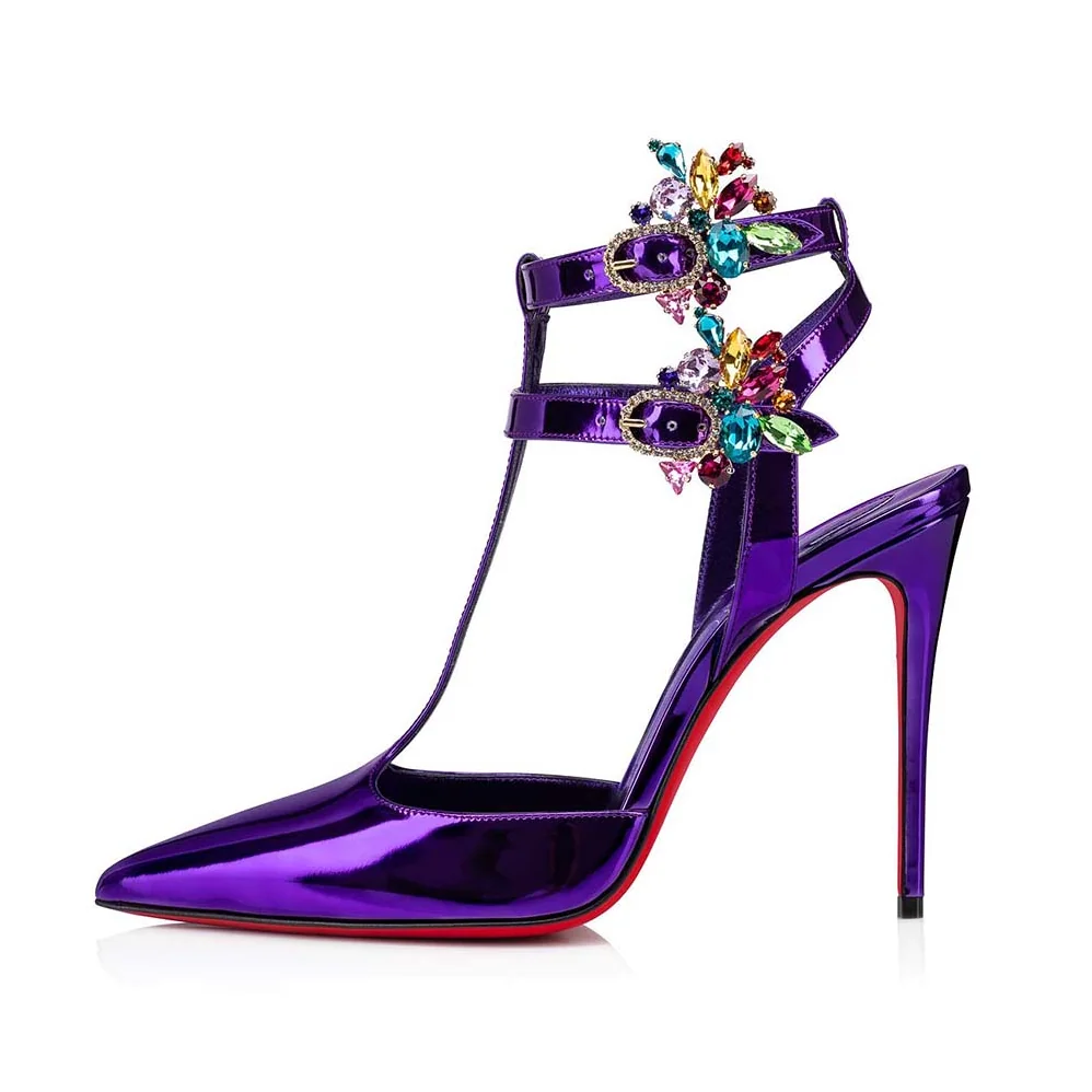 Christian Louboutin Maravilla Joli 100 mm Heel Height for Women in Purple