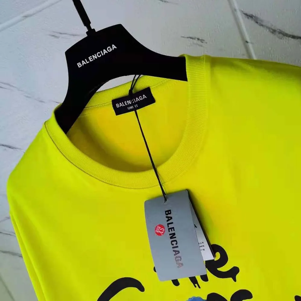 Balenciaga Simpsons Tm and 20th Television T for Men in shirt Oversized in Yellow