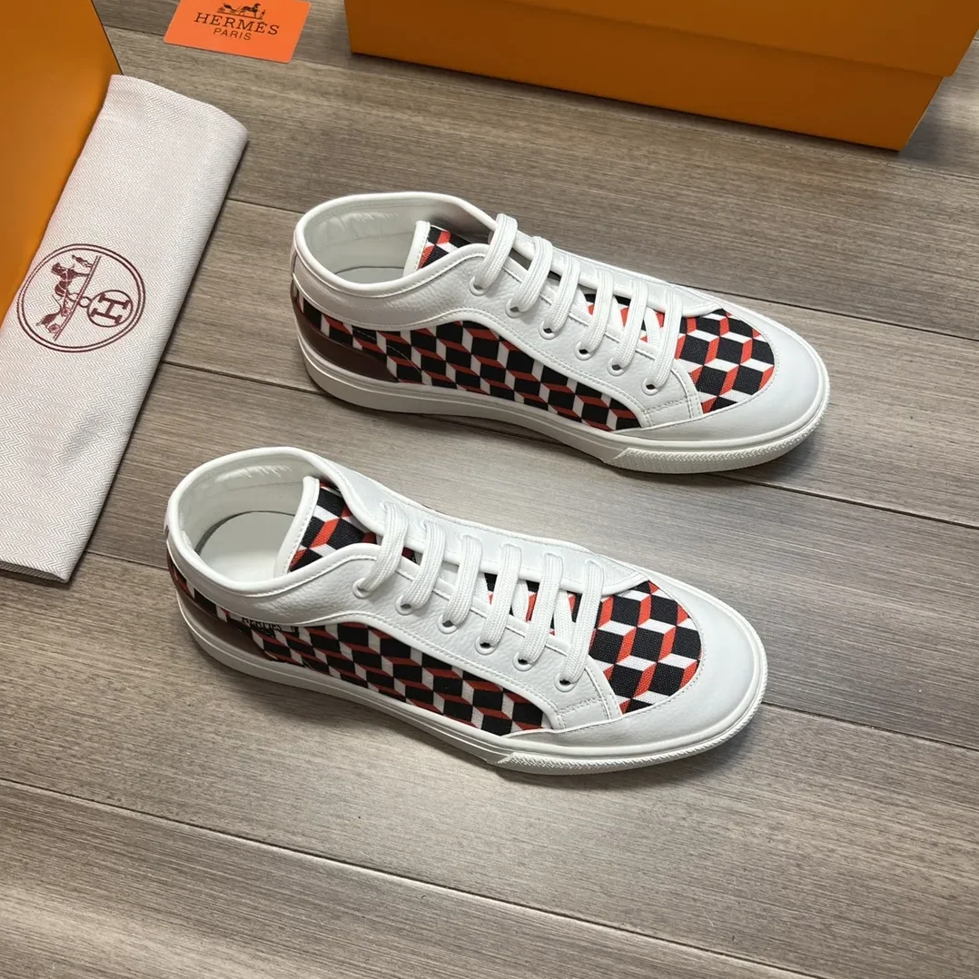 Hermes Enjoy Sneaker Red And White Hermes Enjoy Sneaker Red And White