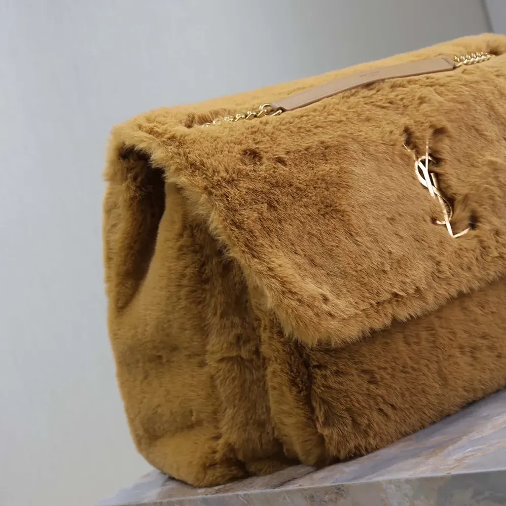 Saint Laurent YSL Oversized Niki in Feathers for Women