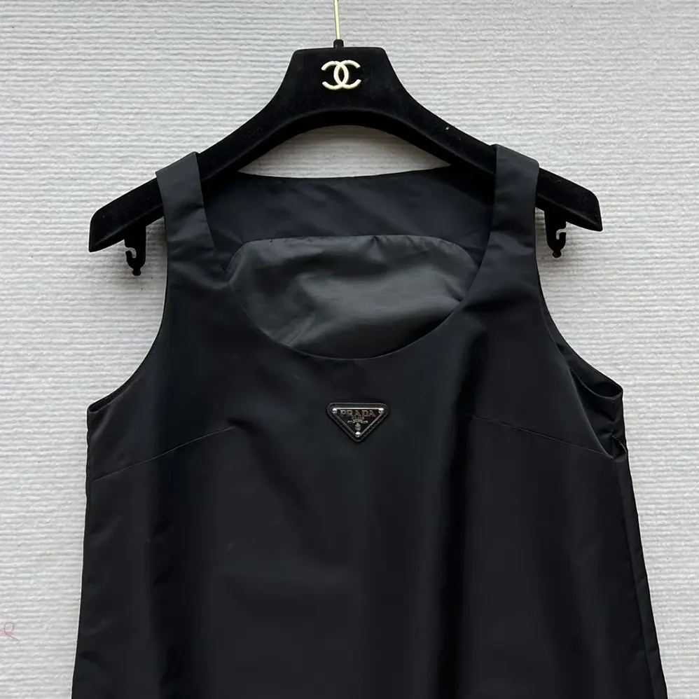 Prada Sleeveless Re for Women in Nylon Dress