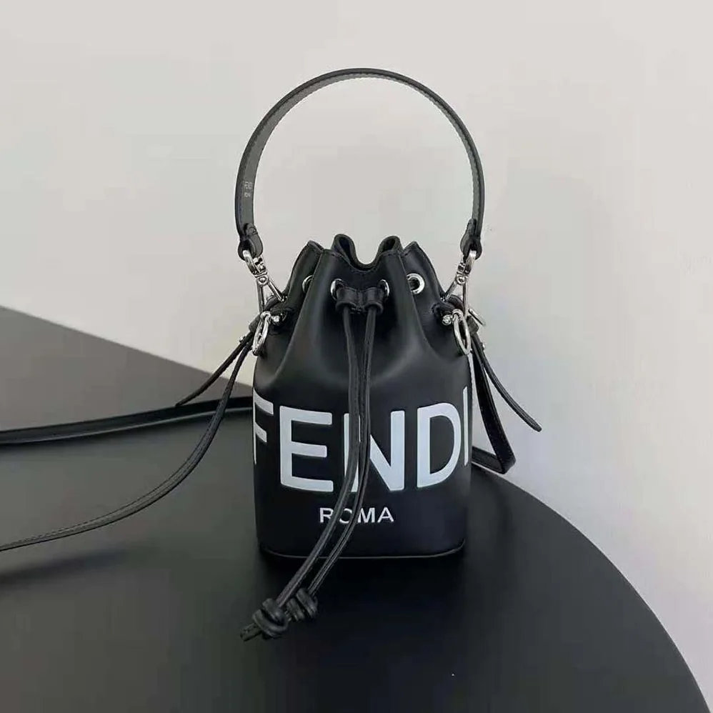 Fendi Mon Tresor Black Leather Mini for Women in bag Fendi Mon Tresor Black Leather Mini for Women in bag