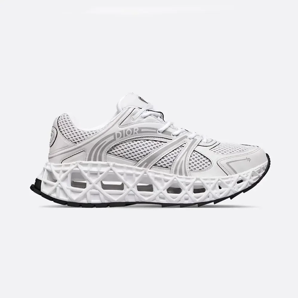 Dior B35 NXXT Sneaker White Technical Fabric and White Technical Mesh for Men