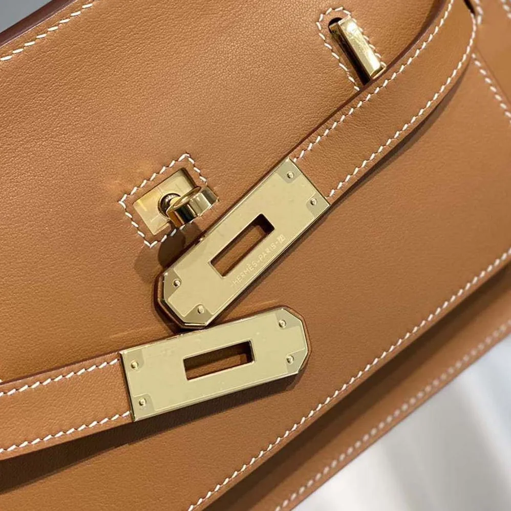 Hermes Jyspiere in Evercolor Leather for Women in Brown Hermes Jyspiere in Evercolor Leather for Women in Brown