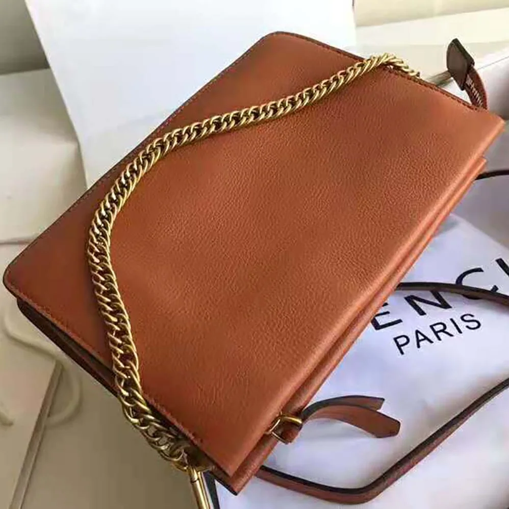 Givenchy Cross3 Bag in Grained Leather and Suede for Women in Brown Givenchy Cross3 Bag in Grained Leather and Suede for Women in Brown