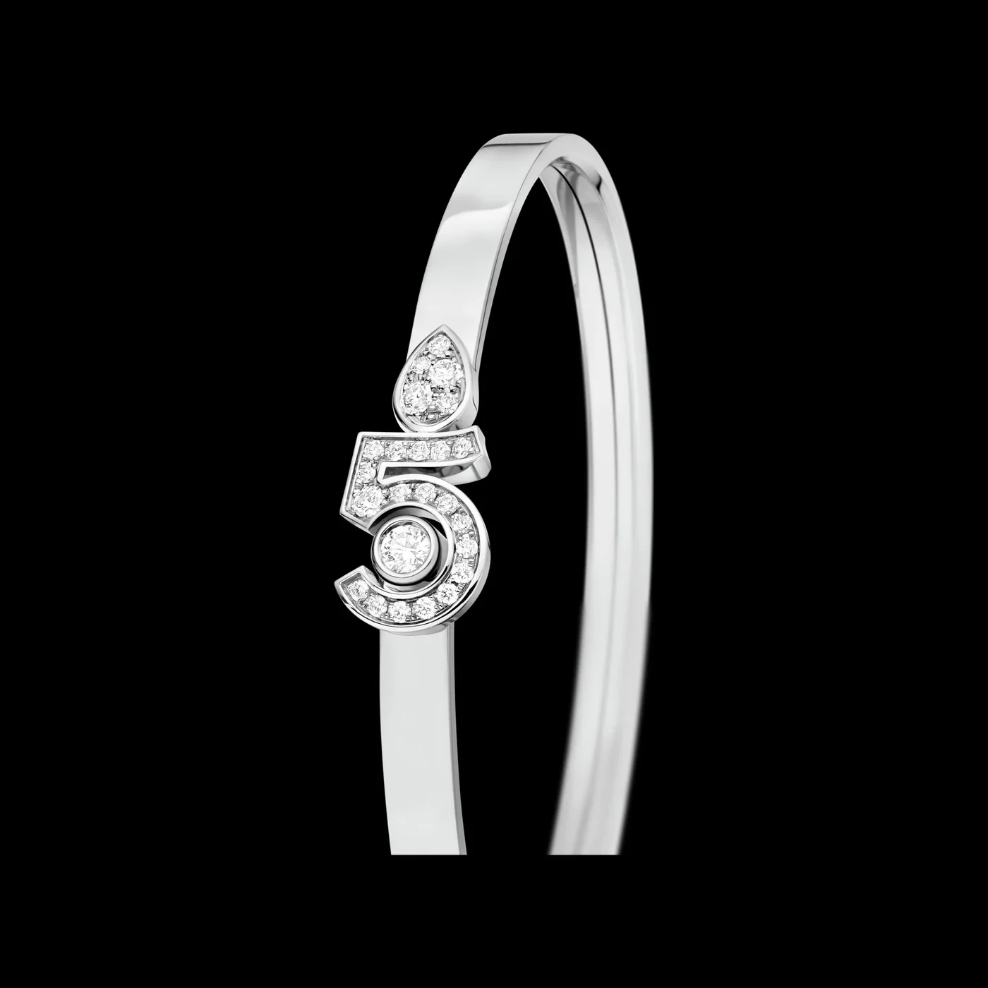 Chanel Eternal N°5 Bracelet White Gold