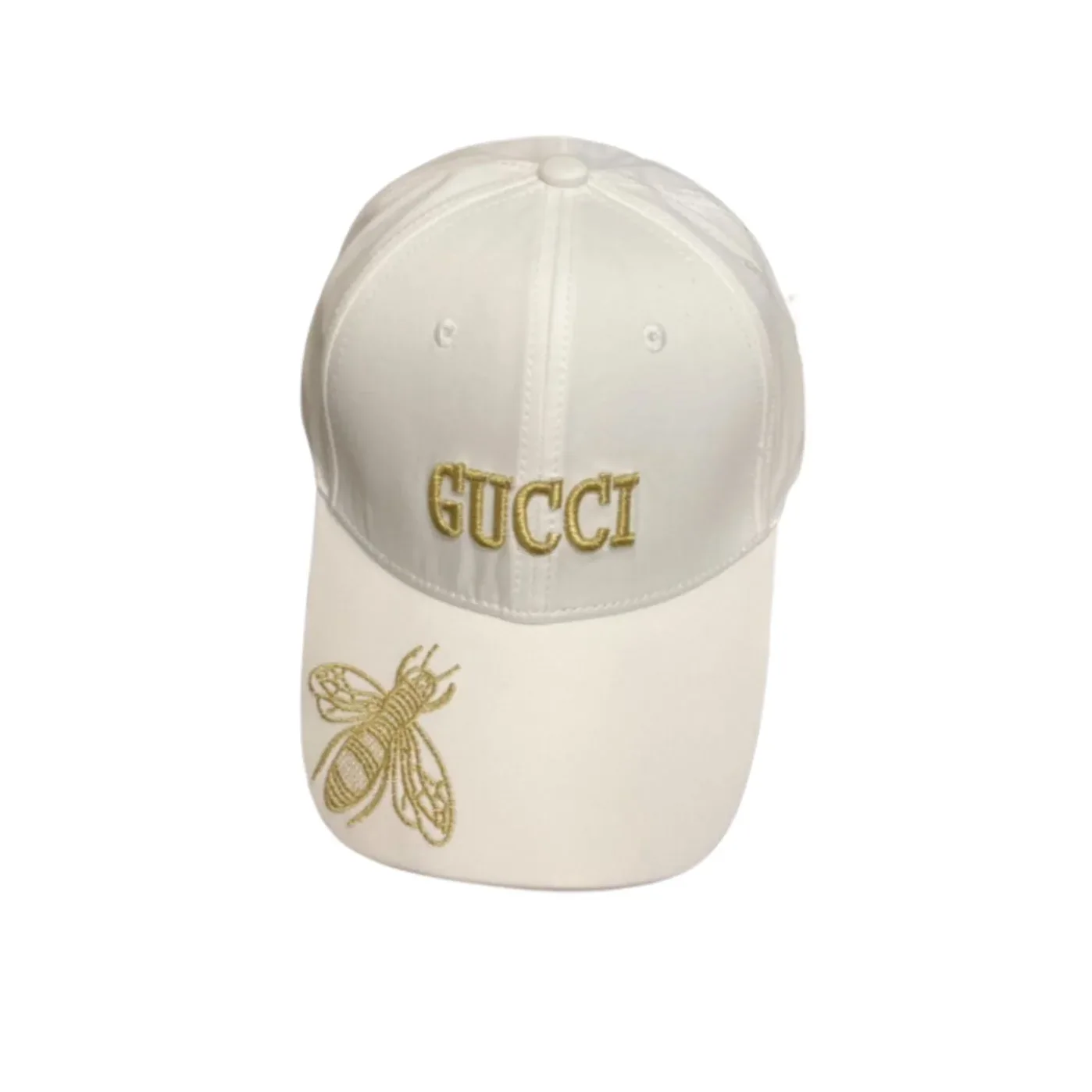 Gucci Bee Baseball Hat White