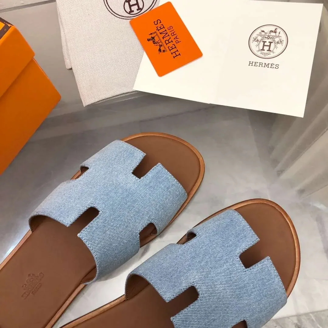 Hermes Oran Sandal Silver Hermes Oran Sandal Silver