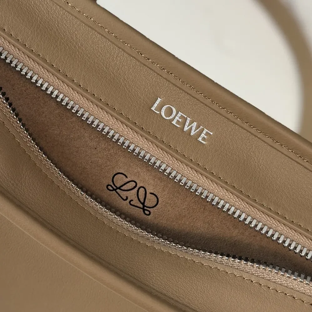 Loewe Small Amazona 180 Bag in Soft Calfskin for Women in Mocha Loewe Small Amazona 180 Bag in Soft Calfskin for Women in Mocha